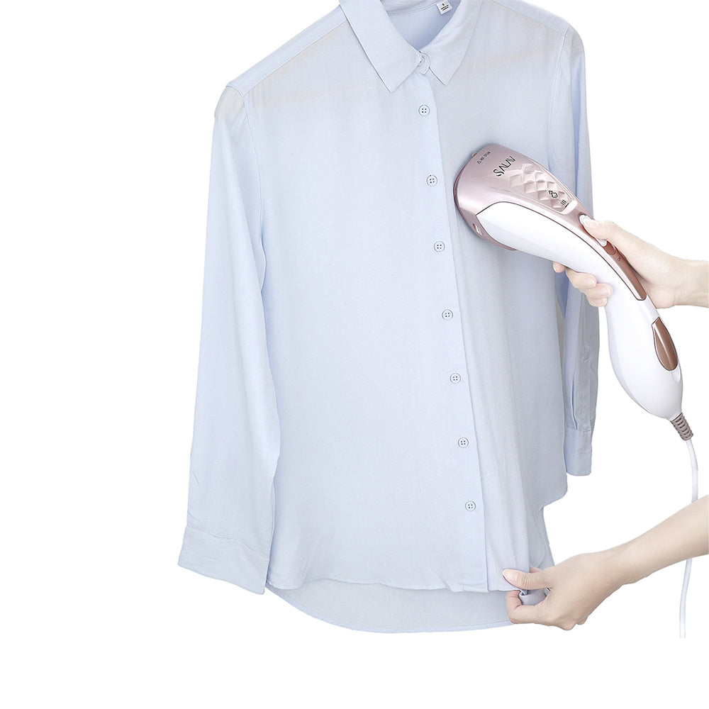 Salav REFURB Rose Gold Duo Press Handheld Steamer